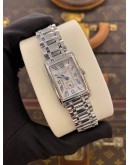 (LIKE NEW) 2024 LONGINES DOLCEVITA REF L5.255.4.71.6 WHITE DIAL ROMAN NUMERALS 20.8MM x 32MM QUARTZ WATCH