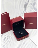 (BRAND NEW) 2024 CARTIER JUSTE UN CLOU 750 WHITE GOLD DIAMOND RING NO. 60 -FULL SET-