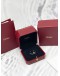 (BRAND NEW) 2024 CARTIER JUSTE UN CLOU 750 WHITE GOLD DIAMOND RING NO. 60 -FULL SET-