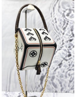 (LIKE NEW) LOUIS VUITTON GAME ON SQUARE DICE BAG 