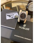 (LIKE NEW) 2025 HUBLOT CLASSIC FUSION REF 511.NX.1171.RX BLACK DIAL 45MM AUTOMATIC WATCH 