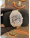 (UNUSED) 2021 CARTIER SANTOS XL REF WSSA00188 NATURAL DIAMOND 39.8MM x 47.5MM AUTOMATIC WATCH -FULL SET-