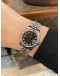 (LIKE NEW) 2016 ROLEX LADY DATEJUST REF 179174 JUBILEE BLACK DIAMOND DIAL 26MM AUTOMATIC WATCH