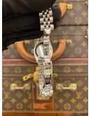 (LIKE NEW) 2016 ROLEX LADY DATEJUST REF 179174 JUBILEE BLACK DIAMOND DIAL 26MM AUTOMATIC WATCH