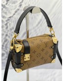 (LIKE NEW) LOUIS VUITTON SIDE TRUNK PM IN MONOGRAM REVERSE CANVAS 