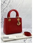 (PRELOVED) CHRISTIAN DIOR LADY DIOR LASER CUT 