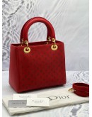 (PRELOVED) CHRISTIAN DIOR LADY DIOR LASER CUT 