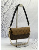 (UNUSED) LOUIS VUITTON WALLET ON CHAIN IVY MONOGRAM REVERSE CANVAS
