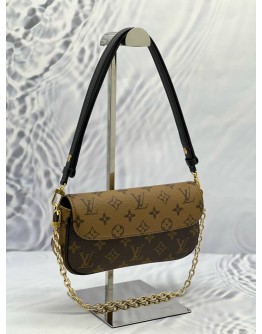 (UNUSED) LOUIS VUITTON WALLET ON CHAIN IVY MONOGRAM REVERSE CANVAS