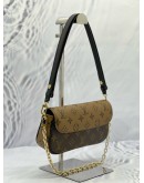 (UNUSED) LOUIS VUITTON WALLET ON CHAIN IVY MONOGRAM REVERSE CANVAS