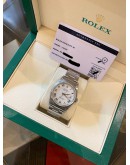 2003 ROLEX DATEJUST 36 REF 16220 WHITE DIAL ROMAN NUMERALS 36MM AUTOMATIC WATCH