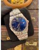 (UNUSED) 2025 TUDOR ROYAL REF 28500 BLUE DIAL ROMAN NUMERALS 38MM AUTOMATIC WATCH -FULL SET-