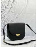 CELINE TROTTEUR BLACK LEATHER CROSSBODY BAG