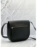 CELINE TROTTEUR BLACK LEATHER CROSSBODY BAG