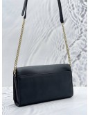AIGNER COWHIDE LEATHER CROSSBODY BAG 