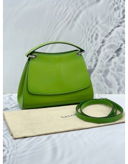 BALLY PATENT LEATHER TOP HANDLE BAG 