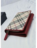 BURBERRY SMALL WALLET RED