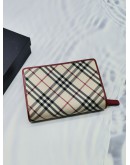 BURBERRY SMALL WALLET RED