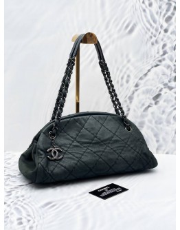CHANEL SMALL MADEMOISELLE IRIDESCENT AGED CALFSKIN LEATHER BAG 
