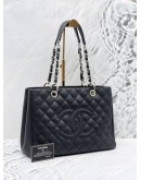 CHANEL GST GRAND SHOPPING TOTE CAVIAR LEATHER BAG