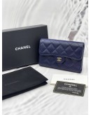 CHANEL SMALL CLASSIC CAVIAR LEATHER FLAP WALLET 