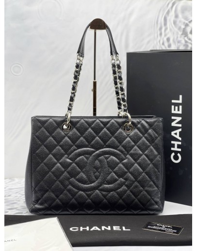 (RAYA SALE) CHANEL GST CAVIAR LEATHER BAG -FULL SET-