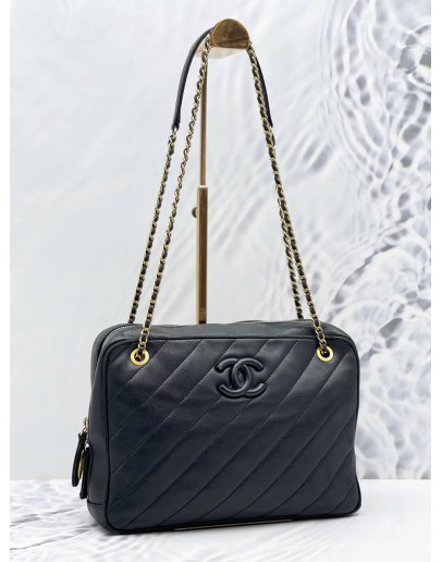 (RAYA SALE) CHANEL CC CALFSKIN LEATHER CHAIN BAG