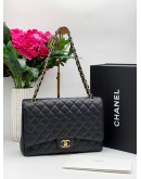 CHANEL BOY LARGE QUILTED CALFSKIN LEATHER FLAP BAG