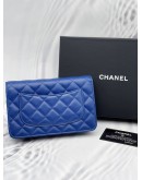 CHANEL WOC WALLET ON CHAIN LAMBSKIN LEATHER -FULL SET-