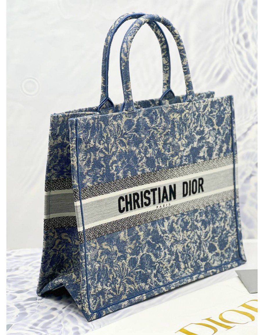 Christian Dior pre-owned Large Around The World Book Tote Bag