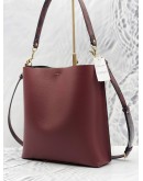 (RAYA SALE)(BRAND NEW) COACH MOLLIE WITH SNAKE-EMBOSSED LEATHER BUCKET BAG