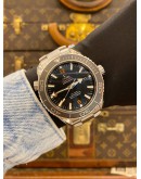 2015 OMEGA SEAMASTER PLANET OCEAN REF 232.30.46.21.01.003 BLACK DIAL 45.5MM AUTOMATIC WATCH -FULL SET-