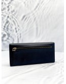 PRADA CONTINENTAL WALLET IN BLACK SAFFIANO LEATHER