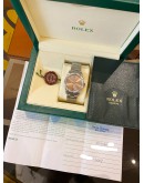 (LIKE NEW) 2007 ROLEX OYSTER PERPETUAL AIR-KING PRECISION REF 14010M PINK DIAL 34MM AUTOMATIC WATCH -FULL SET-
