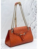 (RAYA SALE) GUCCI LARGE EMILY GUCCISSIMA EMBOSSED CALFSKIN LEATHER CHAIN BAG