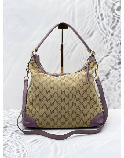 GUCCI GG CANVAS TWO WAY BAG 