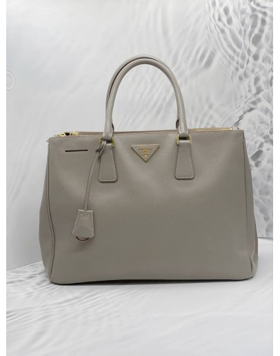 PRADA SAFFIANO LUX GREY MARMO TOTE