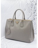 PRADA SAFFIANO LUX GREY MARMO TOTE