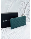 CHANEL CAVIAR BOY CLASSIC ZIP POUCH