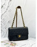 CHANEL CLASSIC SMALL LAMBSKIN DOUBLE FLAP BAG GHW