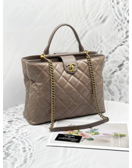 CHANEL TOP HANDLE SHOPPING BAG GHW
