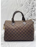 LOUIS VUITTON SPEEDY 30 DAMIER EBENE CANVAS BAG