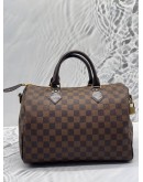 LOUIS VUITTON SPEEDY 30 DAMIER EBENE CANVAS BAG