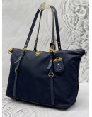 PRADA NAVY BLUE SHOULDER BAG 