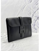 HERMES JIGE 29 CALFSKIN LEATHER CLUTCH