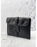 HERMES JIGE 29 CALFSKIN LEATHER CLUTCH