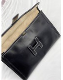 HERMES JIGE 29 CALFSKIN LEATHER CLUTCH