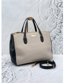 KATE SPADE SAFFIANO LEATHER DOUBLE ZIP TOTE BAG WITH STRAP 