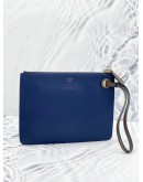 (UNUSED) FENDI X FILA LEATHER MEDIUM CLUTCH BAG 