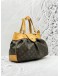 LOUIS VUITTON BOETIE PM TOP HANDLE BAG IN BROWN MONOGRAM CANVAS